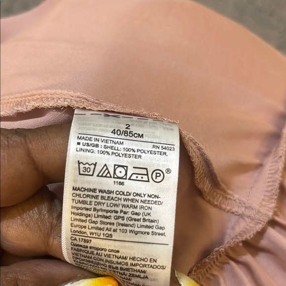 Banana Republic Elegant Pink blush Maxi Dress size 2 - Picture 8 of 8